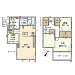 櫛引町戸建の物件間取画像